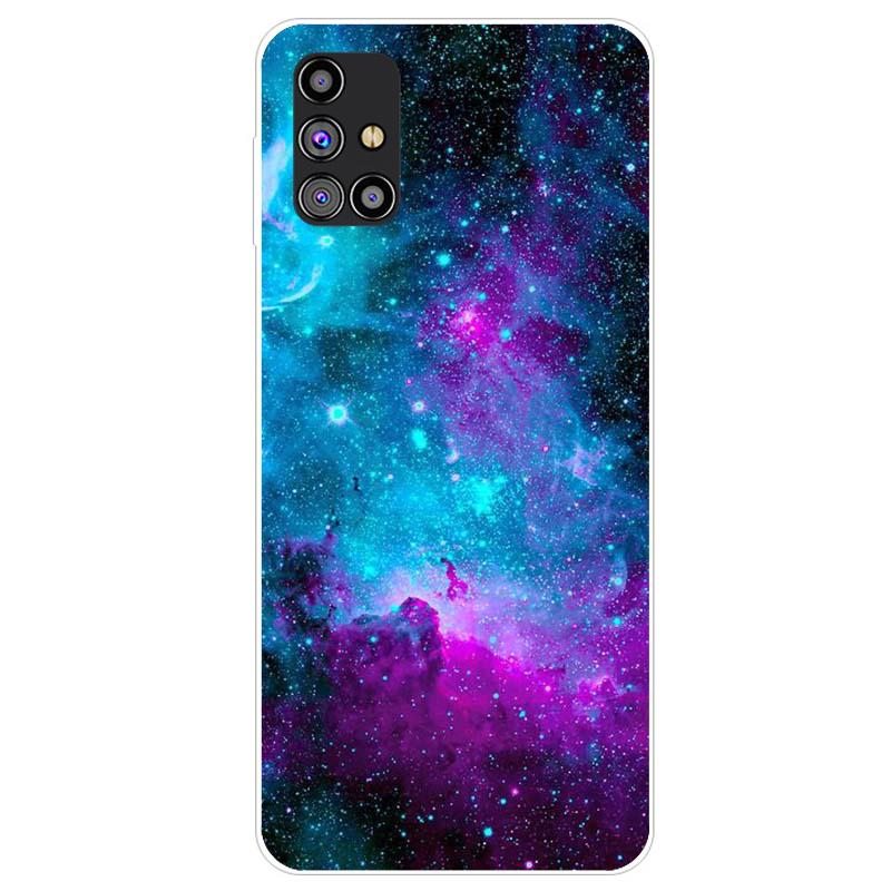 Чехол для телефона Samsung M31s Мягкий силиконовый чехол TPU для Samsung Galaxy M31s Чехол M31 SM 31S GalaxyM31 Бампер Coque