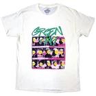 Green Day Unisex T-Shirt: Nimrod Mugshots (Large)