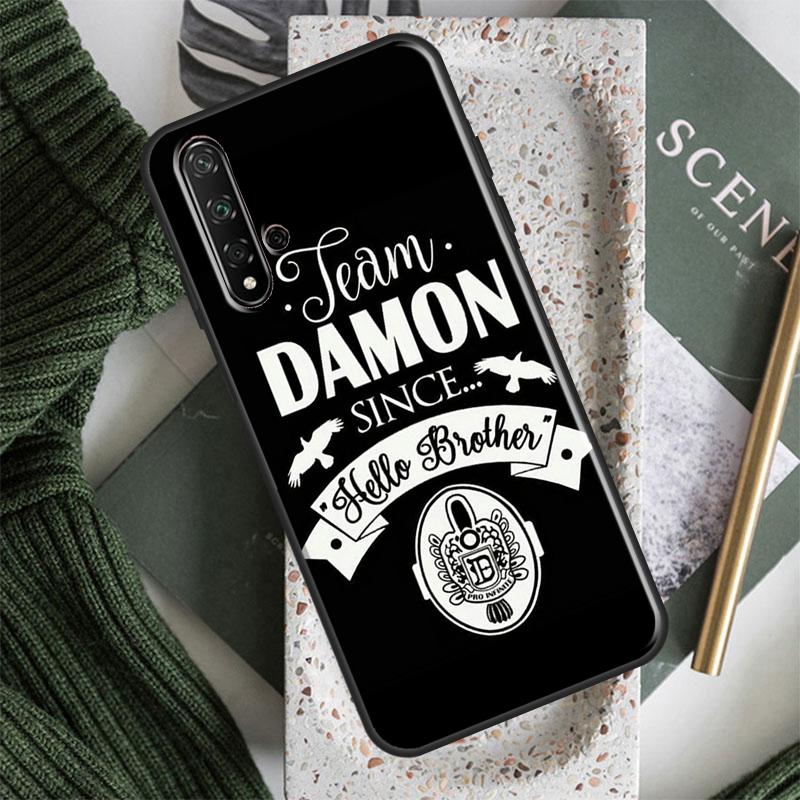 Damon Salvatore For Huawei Nova Y61 Y91 Y70 Y90 Y60 Y72 9 10 SE 12i 12s 11i 5T P60 Pro P20 P30 P40 Lite Case