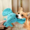 Dog Plush Toy Bite Resistant Elephant Squeak Teeth Cleaning Puppy Toy Interactive Dog Chew Spesky Toy Accessories