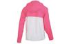 Nike Спортивная водоотталкивающая куртка с капюшоном на молнии Colorblock Бело-розовая BV3940-639