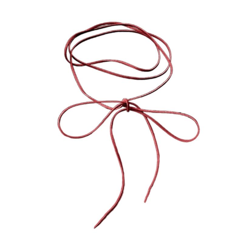 Элегантное длинное ожерелье-чокер, стильная цепочка на шею с подвеской в виде банта, аксессуар для модных женщин