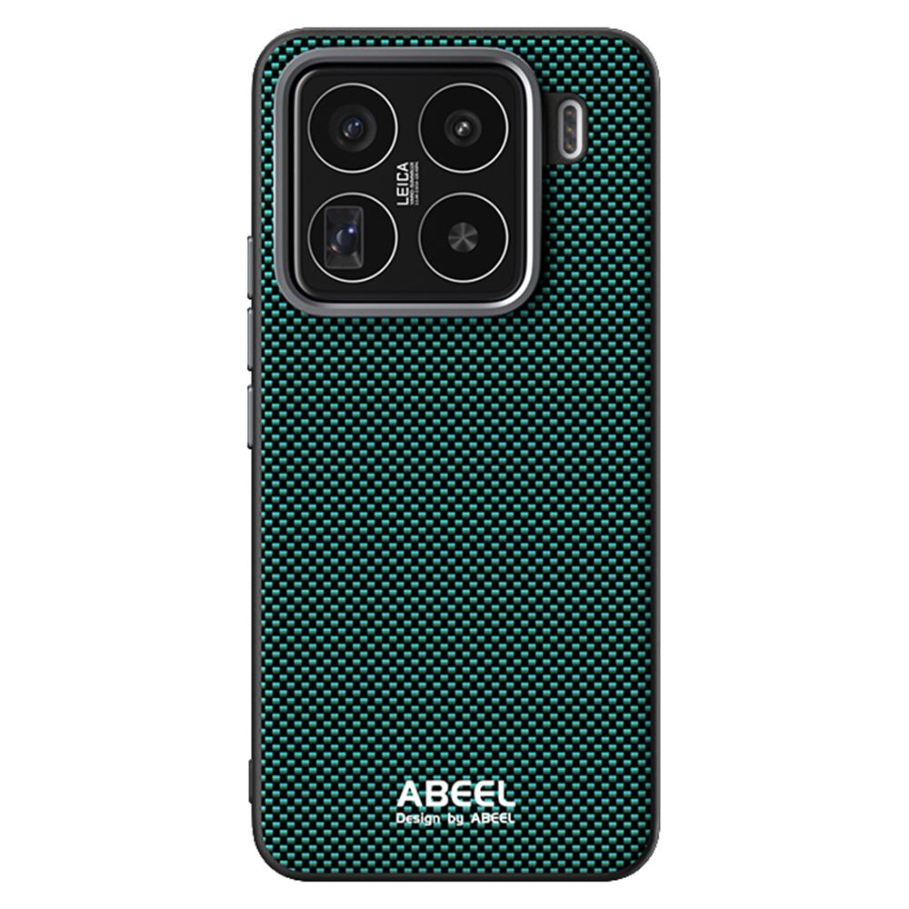 ABEEL For Xiaomi 15 Pro Case Compatible with MagSafe Printed PC TPU Aluminum Alloy Leather Phone Cover