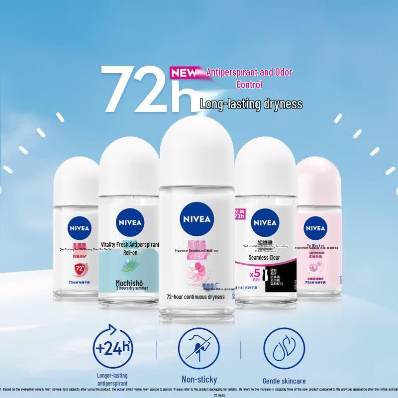 NIVEA Dry Fresh Anti-perspirant Roll-On (3-Pack)