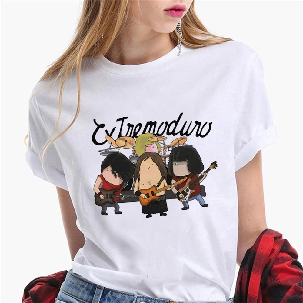 Rock Extremoduro Tour 2025 Merch Band Mens Tshirt Fashion Retro Hip Hop Punk Style Cotton Womens Tshirt Mens Clothing Y2K