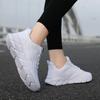 Fashion New Men's Shoes Breathable Casual Sneakers Summer White Running Shoes Lightweight Soft Sports Shoe for Male Large Size 35-45