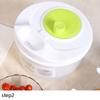 Vegetables Salad Spinner Lettuce Leaf Vegetable Dehydrator  Wash