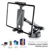Car Suction Cup Multi-functional Mobile Phone Holder Tablet Holder 360-degree Rotation Extendable Large Screen Holder