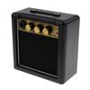 Mini Portable Guitar Amlifier Speaker Parts for Electric Practice 4.72x4.72x2.36inch Black