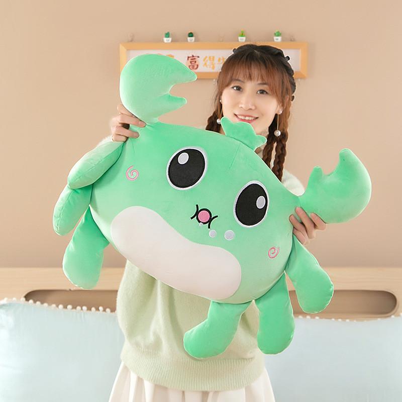 Adorable Plush Crab Toy For Girls Soft And Cozy Cushion Perfect For Kids' Gifts