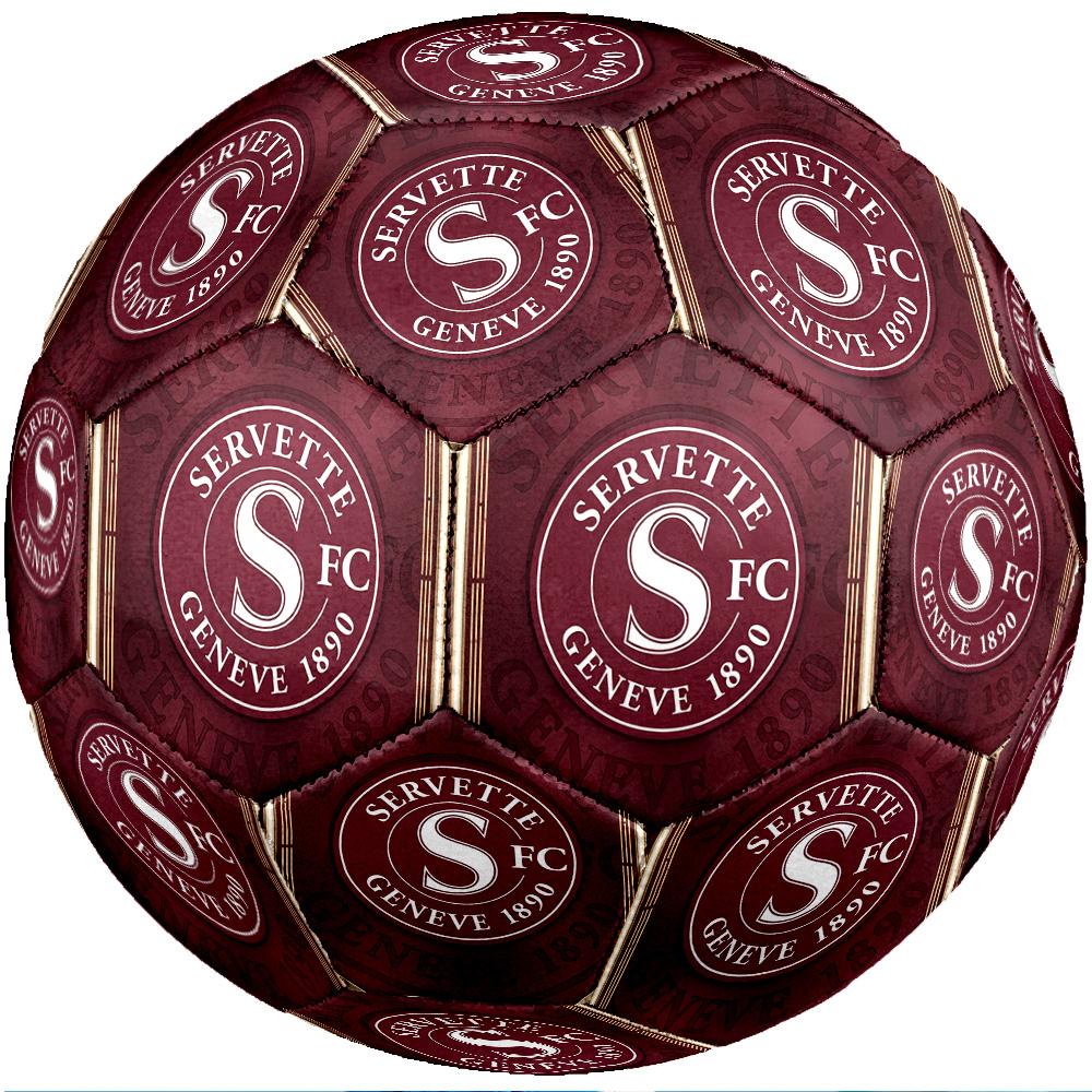 Servette FC Размер 5 Стандартный Футбольный Мяч Прочный Тренировочный Матчевый Футбольный Мяч для Взрослых Наружных Видов Спорта