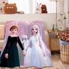 Фланелевое одеяло «Принцесса льда и снега», легкое одеяло, одеяло для сна, одеяло для дивана, дорожное одеяло для взрослых и детей.