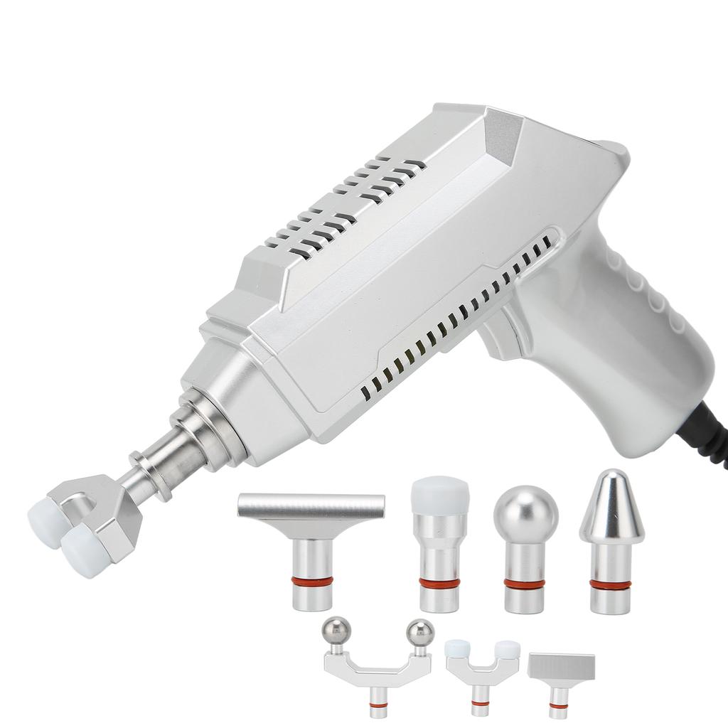 Профессиональный электрический массажер для позвоночника, 30 передач, регулируемая сила, электрический массажный пистолет, вилка из США