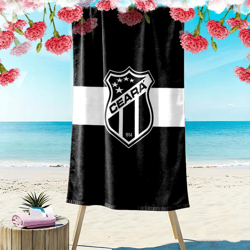 Ceara Print Beach Towel, Large Soft Quick Dry Towel for Beach Camping Swimming