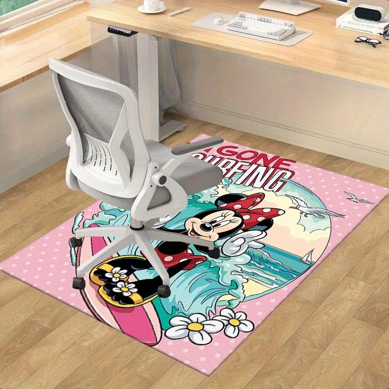 1pc, Gone Surfing Minnie Mouse Home Decor Rug Office Carpet Chair Pad Outdoor GiftP134