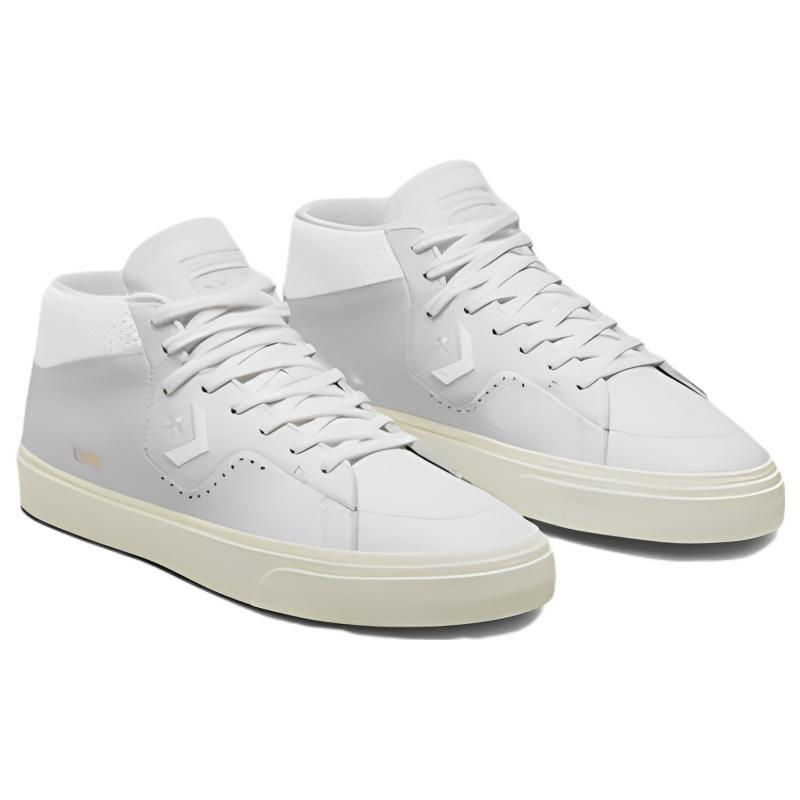 Converse Cons Louie Lopez Pro Монокожа Нескользящие и износостойкие низкие кеды Унисекс Белый Серый