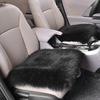 Sheepskin Seat Cover Car Seat Wool Cushion Pad 18X18" Winter Soft Warm Front Seat Covers for Home