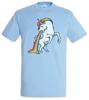 Pixel Unicorn Puke T-Shirt Unicorns Party Fun Princess Geek Nerd Retro 8 16 Bit