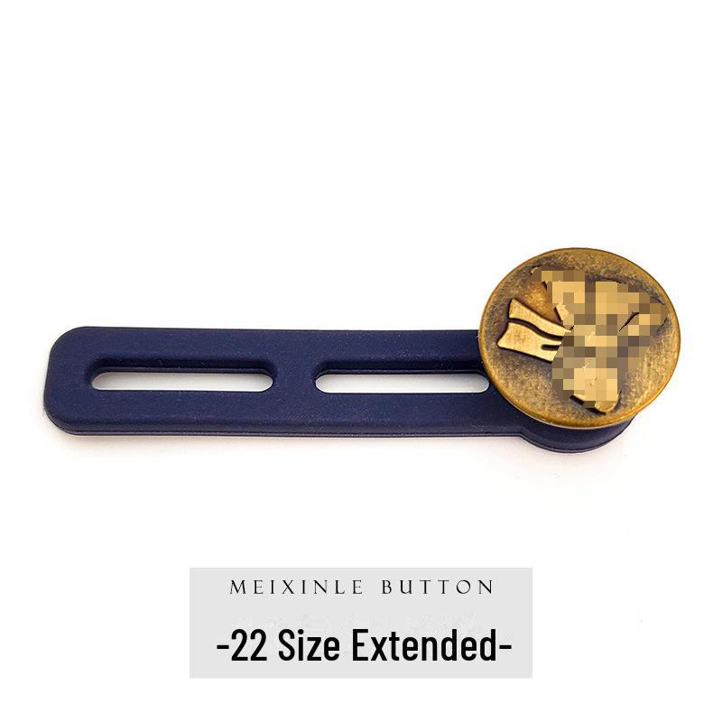 Регулируемая пуговица для расширения талии без гвоздя для мужских и женских джинсов