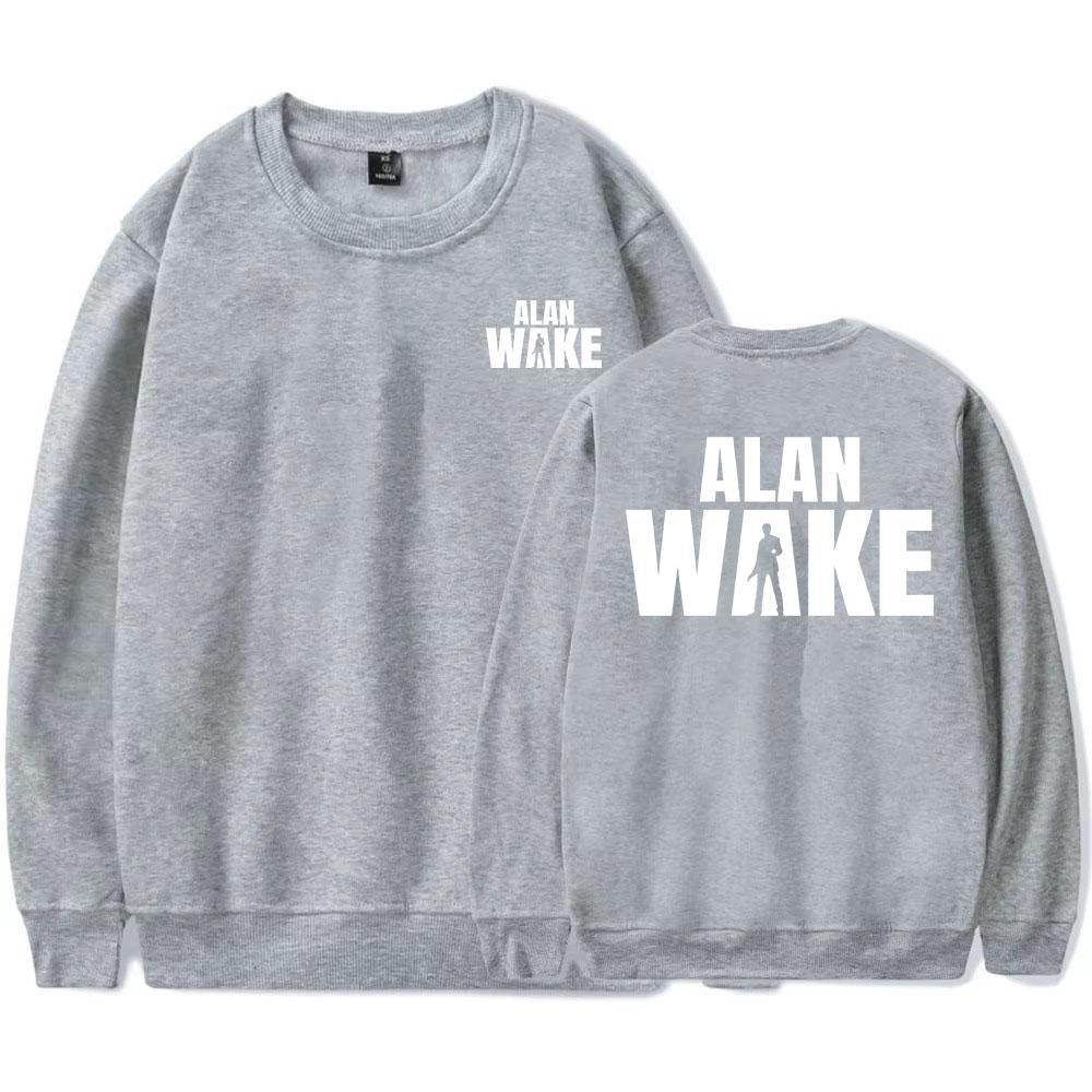 Игровой свитшот Alan Wake 2 с круглым вырезом, флис, длинный рукав, унисекс, уличная одежда, повседневный, с графическим принтом, пуловеры