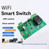 ABUO-Ewelink Умный DC/7-32V DIY Одноканальный Bluetooth WIFI Импульсный Самоблокирующийся Беспроводной Умный Дом Реле Переключатель Модуль