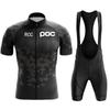 Rcc Poc Heren Fietsshirt Set Zomer Fietskleding Mtb Bike Kleding Uniform Maillot Ropa Ciclismo Fietspak 2024