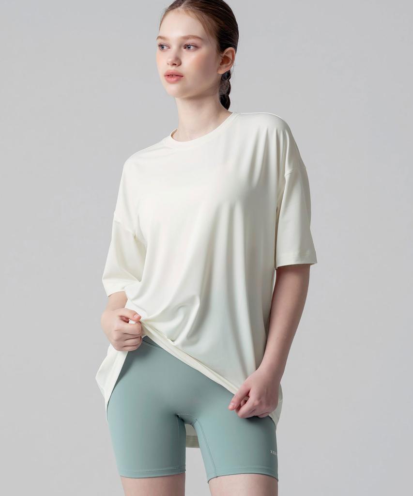 XEXYMIX Ice Feather Oversized T-Shirt Xa5392G