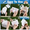 24pcs Paper Party Gift Tote Boxes with Window for Pet House Shape White Finished Product: 12x10x18cm