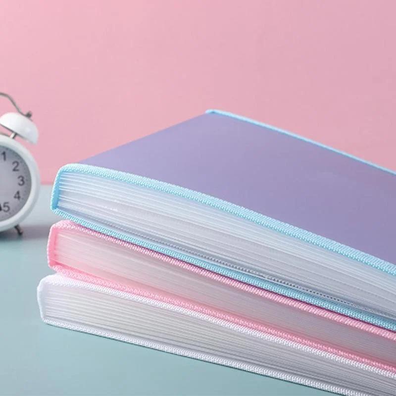 13 ячеек Портативная папка для файлов формата А4, сумка для документов, большая емкость, прозрачный полипропиленовый вертикальный органайзер для хранения офисной бумаги