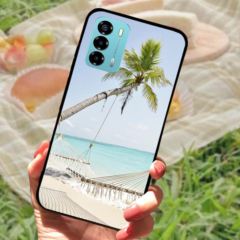 Чехол для ZTE Blade V40 Vita Мраморный чехол Ударопрочные силиконовые чехлы для телефона Для ZTE Blade V40 Vita V 40 Vita Задняя крышка Бампер
