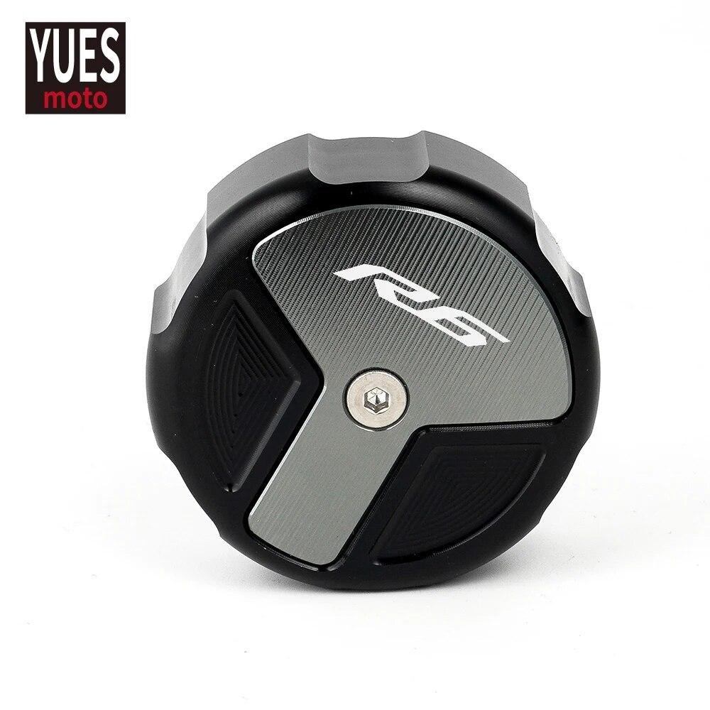 Аксессуары для мотоциклов, задняя крышка резервуара тормозной жидкости, масляная крышка, новая для YAMAHA R6 YZF R6 2000-2018