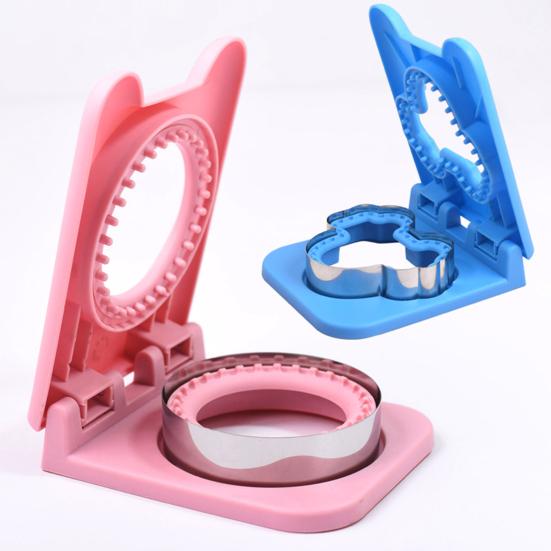 Резак и герметик для сэндвичей. Инструмент для быстрого приготовления сэндвичей. Простой в использовании гаджет для изготовления сэндвичей для детского обеда.