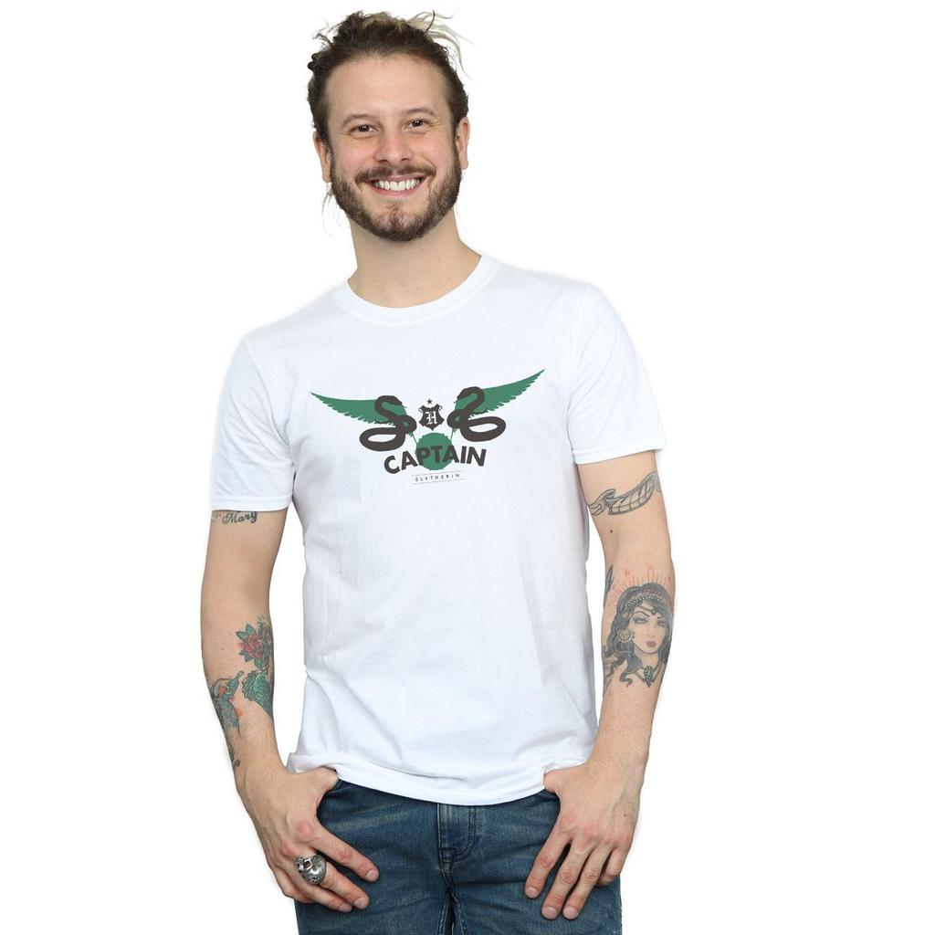 Harry Potter Mens Slytherin Captain T-Shirt