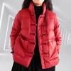Women's Thickened Plus Size Casual Warm Top Loose Warm Jacket Fall and Winter Ethnic Style Warm Jacket