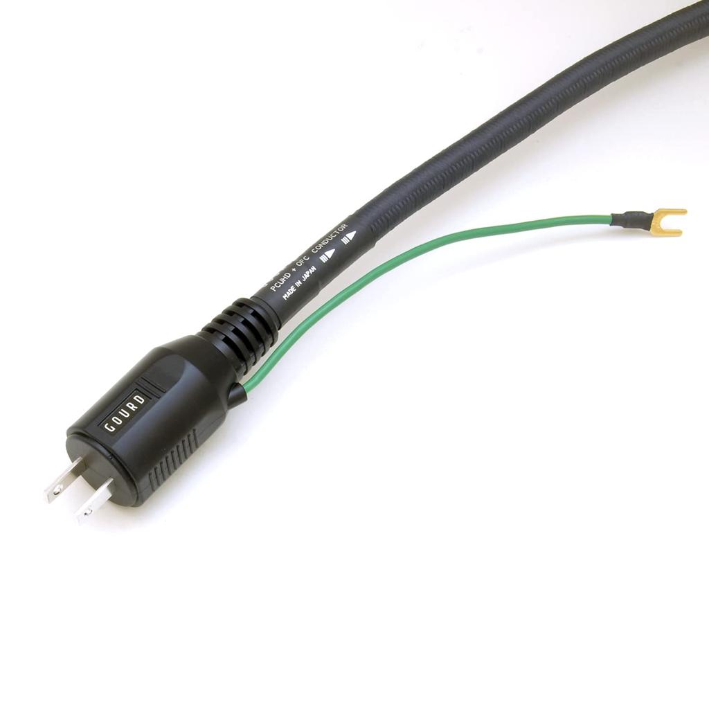GOURD CORD 600 SERIES вилка заземление розетка шнур питания 3-контактный (со шнуром) - 3-х штыревой 1,8 м GCP-663/1.8