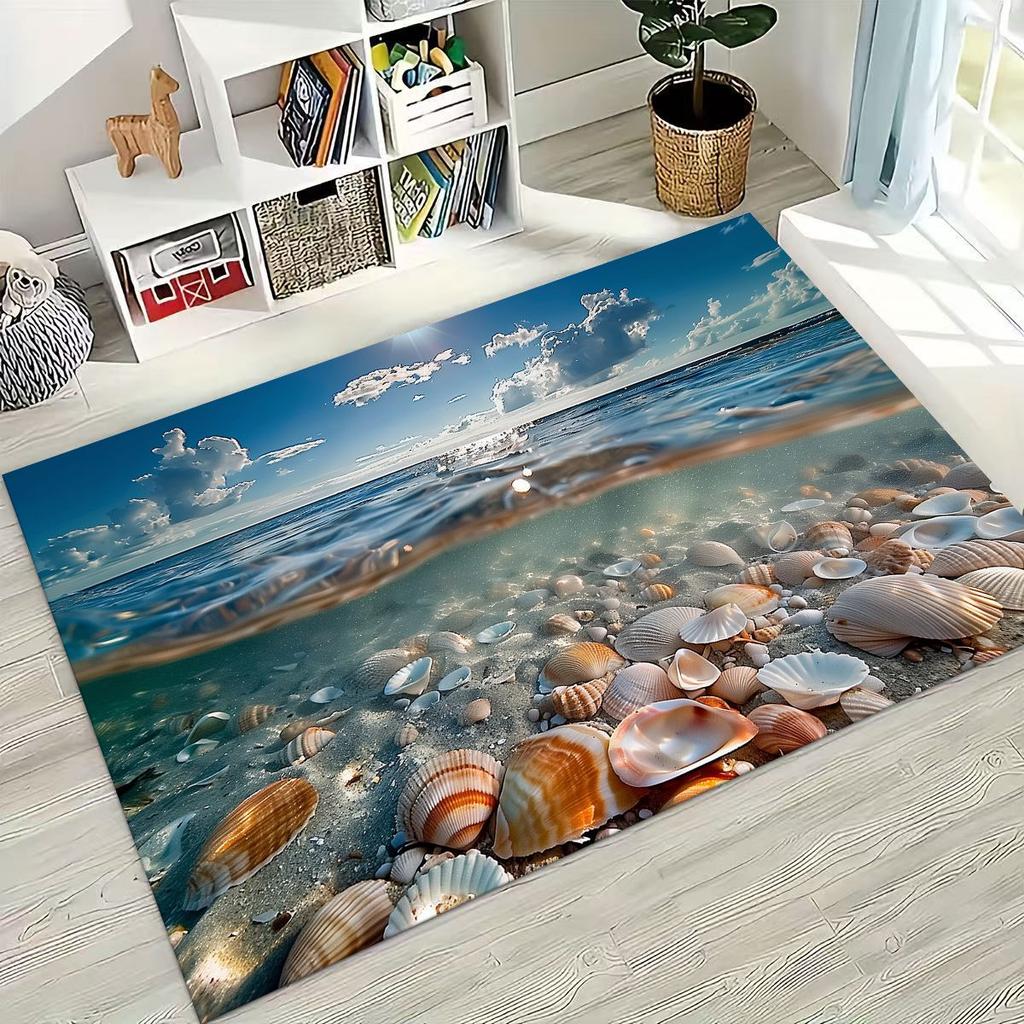 Ковер Dream Starfish Shell Tropical Beach Sea Star Art для спальни, гостиной, дивана, домашний коврик для двери, декор, большой нескользящий коврик для пола