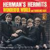 7-дюймовая пластинка HERMAN'S HERMITS - Wonderful World / Traveling Light K13354 MGM Records 1965 US Рок Б/У