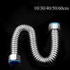 G1/2" Metal Durable Extendable Home Water Heater Connector Hose Tube Plumbing Corrugated Pipe