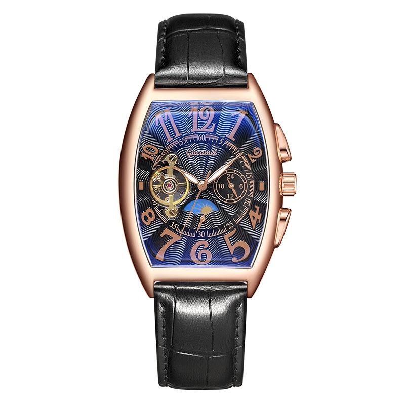 Top Brand New Mechanical Watch Wine Barrel Mechanical Watch Men's Watch Automatic Tourbillon Automatic Waterproof Watch