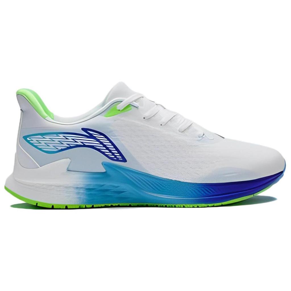 Кроссовки Li Ning Red Rabbit 4 с нескользящей износостойкой амортизацией, низкие, мужские, белые, синие, ARMS029-1