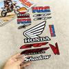 FOR HONDA RACING High Visibility Reflective Waterproof Decal Scratch Hide Sticker Fit Car Motorcycle Helmet RefrigeratorOW3 vhbm0