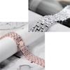 Diamond Bling Strap For iWatch 10 9 8 7 6 5 4 3 2 SE Apple Watch Ultra Band 49mm 46mm 42mm 38mm 40mm 41mm 42mm 44mm 45MM Stainless Steel Band