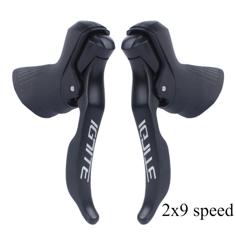 Шоссейный велосипед 2 x 8 9 10 скоростей ручная ручка 16 18 20 скоростей рычаг переключения передач