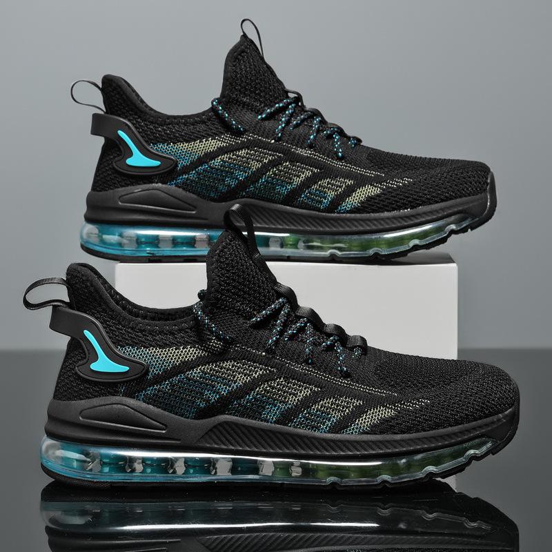 Large Size New Men Running Shoes Men'S Air Cushion Sneakers Elastic Men Jogging Shoes Trainers Sport Shoes Men Size39-48