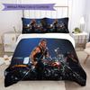 French Legendary Rock Singer and Actor Johnny Hallyday Provides Comfortable Bedding Covers and Pillowcases for Home Use (without Core) K12