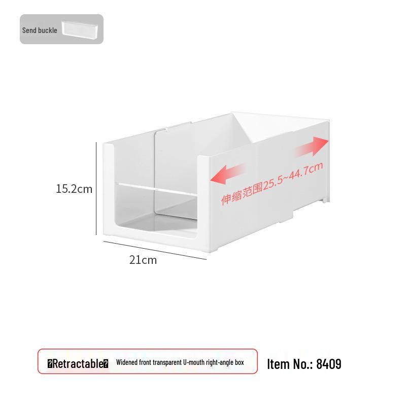 Кухонный ящик для хранения с встроенными разделителями для столовых приборов, канцелярских товаров и косметики