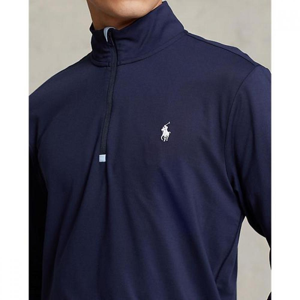 Polo Ralph Lauren Мужская спортивная футболка с молнией на четверть Mnpokni16822177410