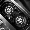 Автомобильная подставка под стакан/бутылку VW Для Volkswagen VW GOLF Polo Tiguan TOURAN PASSAT Держатель для стакана/бутылки Противоскользящая подкладка-коврик Силиконовый гель Водонепроницаемая NC3