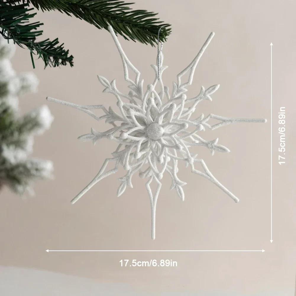 Vivid Christmas Scene Pendant for Tree Decoration Home Bedroom Backyard Venue - Festive Holiday Ornament