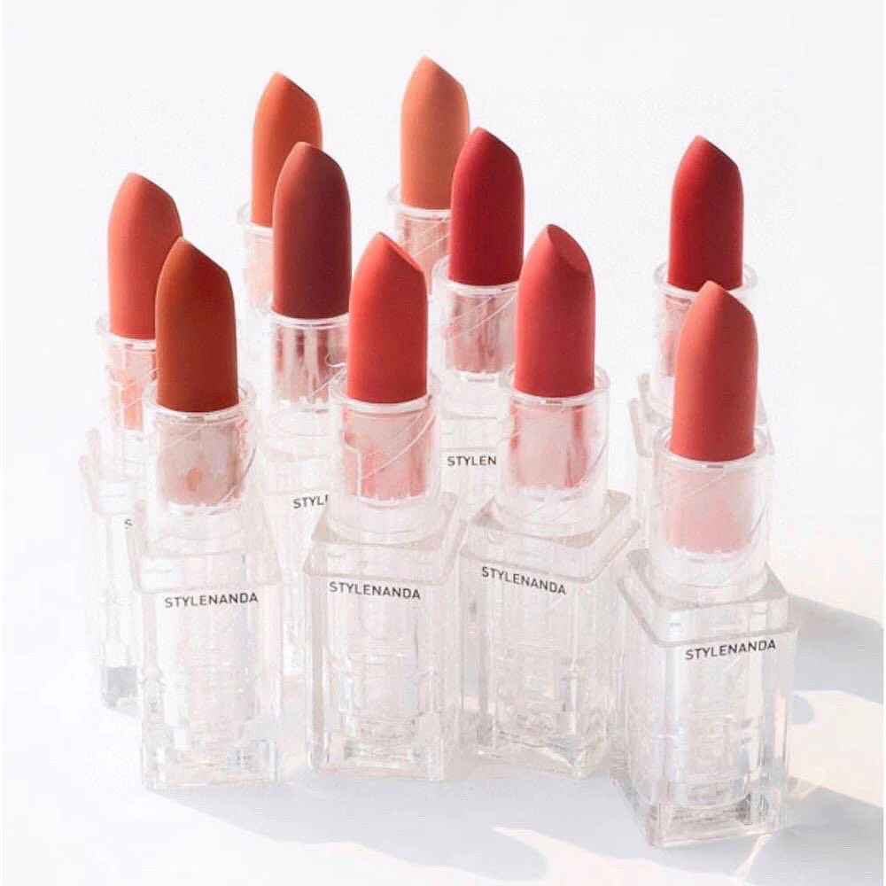 3ce МЯГКАЯ МАТОВАЯ ПОМАДА, Стойкая, Увлажняющая, Макияж, Kbeauty, Корейская косметика, образец